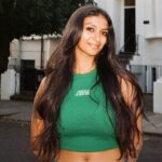 Ashnaa Sasikaran Instagram - @durairunway green tank top live now!! 📸: @kapskaptured
