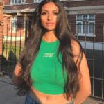 Ashnaa Sasikaran Instagram - @durairunway green tank top live now!! 📸: @kapskaptured