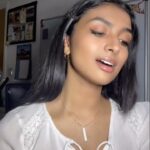 Ashnaa Sasikaran Instagram – Thendral Vanthu Theendumbothu – by Ilayaraja and S.Janaki ✨. I think this has to be my absolute favourite song at the moment🥺 hope you enjoy my take on this and please let me know what you think🥰have a great evening :) xx