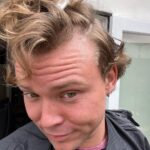 Ashton Irwin Instagram - Haircut time. I have that natural grinchy whoville cuteness ya know what I’m saying? Looking very grinch-esque but in a drummer guy way. Anyways, caption done, on ya bike!! Los Angeles, California