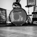 Ashton Irwin Instagram - playing along with the band in my head Los Angeles, California