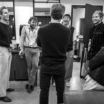 Ashton Irwin Instagram - @5SOS x @latenightseth havin a laugh backstage before the performance Radio City Music Hall