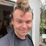 Ashton Irwin Instagram - Haircut time. I have that natural grinchy whoville cuteness ya know what I’m saying? Looking very grinch-esque but in a drummer guy way. Anyways, caption done, on ya bike!! Los Angeles, California