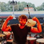Ashton Irwin Instagram - Awesome news, I’m up for @drumeoofficial “best pop drummer” this year! (Although I do be rockin) And it’s a voters poll so you can click on the link in my story to vote for me if you have a moment. The other thing to mention is, by no means is there a “best” in music, and there are so many exceptional & admirable drummers out in the world today. I’m grateful for this community of people, and for you! 🍻 ❤️