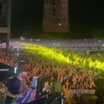 Ashton Irwin Instagram - Soundcheckin in Melbourne before we let 12,000 members of one of the best audiences we’ve ever played for in. Thanks for having us Melbz, that gig was astonishing for the band and crew involved. We’ve had a weekend to remember here. See you Again. @5sos X @ryanfleming Sydney Myer Music Bowl