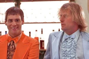 Ashton Kutcher Instagram - Influential movie number 3. Dumb and Dumber. This movie taught me that being serious is over rated. Made a giant impression on the comedic characters I chose to play. There’s a smart way to be dumb!