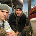 Ashton Kutcher Instagram - Reunited with an old buddy. #punkd #theranchnetflix