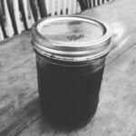 Ashton Kutcher Instagram - My hillbilly ice coffee. Yesterday’s coffee left overnight in the fridge. #whenYourKidsAreYourAlarmClock