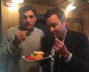Ashton Kutcher Instagram - Cheat day. #TheRanch