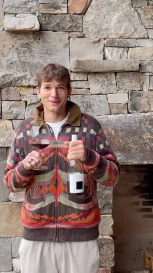 Ashton Kutcher Instagram - Outsidewine.org 
A wine to benefit charities

@thorn 
@theskateparkproject 
@nockingpoint 
@tonyhawk