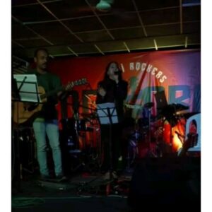 Aswathi Menon Instagram - #Throwback
When Kochi Rockers conducted "Rocktober" at Riverbourne Center in Tripunithura. 
To a few who know, I used to sing way back with 'Kalinga' We were the resident band at Taj Malabar  in the year 2001...
Rocktober was absolutely nostalgic, meeting the kochi rockers who keep the Kochi Rock scene alive created some new memories to cherish a lifetime... 
Brought back some fond memories with a few u plugged covers with the brilliant @parameswarsumesh
Getting up on stage and performing after such a long break so do forgive if any mistakes and the poor sound quality 💕🙏
Unfortunately only managed to record a few minutes of the event through @vikkass69 mobile..
Cover - Killing me softly - Fugees and Cant Cry Anymore - Shania Twain 
Thought would share ❤️