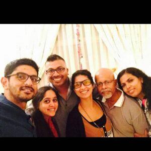Aswathi Menon Instagram - "The bond that is 'Family' is not one of blood but that of respect and joy in each others life"

#covidlockdown #missingfamily #throwbackpic