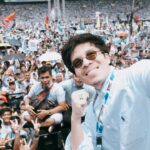 Atta Halilintar Instagram - Damai Indonesiaku 🇮🇩 peace 🖤🩵 Gunakan pilihan kita tgl 14 nanti✌🏻 indonesia negeriku