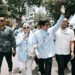 Atta Halilintar Instagram - Damai Indonesiaku 🇮🇩 peace 🖤🩵 Gunakan pilihan kita tgl 14 nanti✌🏻 indonesia negeriku