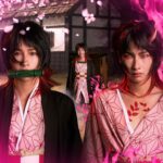 Atthaphan Phunsawat Instagram - @gun_atthaphan #nezuko #demonslayer #bsetmakeuphalloween2023 Demon slayer