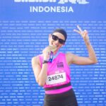 Aulia Sarah Instagram - HAD SO MUCH FUN RUNNING A 5K TODAY!! I’M SO GLAD I DID IT!! 🏅 happy bangeeet bisa hadir di event @lazada_id #LazadaRunID tahun ini di ICE BSD. ini moment pertama ku ikutan event lari di Jakarta, menyenangkan sekali. selain cuacanya mendukung, vibes nya juga bener-bener terasa super fun karena banyak banget temen-temen peserta yang super excited dan pastinya event ini banyak manfaatnya, bagus untuk #TambahSehatKeHidupmu 💛 SERU! MAU LAGIII.. SEE YOU DI EVENT #LazadaRunID BERIKUTNYA 🏃🏽‍♀️🏃🏽‍♀️✨✨ 📸 by @abdullah_fariz ICE Indonesia - Indonesia Convention Exhibition ICE BSD City