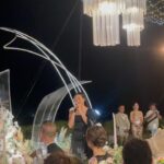 Aulia Sarah Instagram - what a beautiful wedding party of @enzystoria and Maulana Kasetra ✨✨ congratulations love birds 🖤🖤 #ENZupwithMOL Six Senses Uluwatu