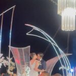 Aulia Sarah Instagram - what a beautiful wedding party of @enzystoria and Maulana Kasetra ✨✨ congratulations love birds 🖤🖤 #ENZupwithMOL Six Senses Uluwatu