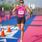Aulia Sarah Instagram - HAD SO MUCH FUN RUNNING A 5K TODAY!! I’M SO GLAD I DID IT!! 🏅 happy bangeeet bisa hadir di event @lazada_id #LazadaRunID tahun ini di ICE BSD. ini moment pertama ku ikutan event lari di Jakarta, menyenangkan sekali. selain cuacanya mendukung, vibes nya juga bener-bener terasa super fun karena banyak banget temen-temen peserta yang super excited dan pastinya event ini banyak manfaatnya, bagus untuk #TambahSehatKeHidupmu 💛 SERU! MAU LAGIII.. SEE YOU DI EVENT #LazadaRunID BERIKUTNYA 🏃🏽‍♀️🏃🏽‍♀️✨✨ 📸 by @abdullah_fariz ICE Indonesia - Indonesia Convention Exhibition ICE BSD City