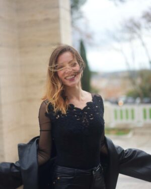 Aurora Ruffino Instagram - 🖤.. @ermannoscervino @marvi_marver  H&M: @cotrilspa @marcoartesani @francescagiulini  ph: @_filippogabriele