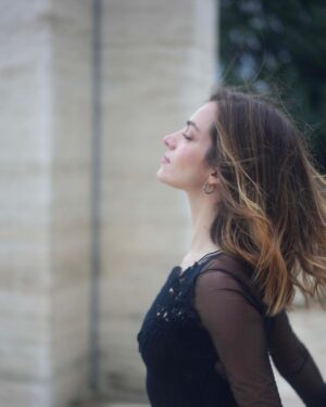 Aurora Ruffino Instagram - 🖤.. @ermannoscervino @marvi_marver  H&M: @cotrilspa @marcoartesani @francescagiulini  ph: @_filippogabriele
