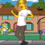 Aurora Ruffino Instagram - Thank you @turn.me.yellow for turning me into a Simpsons character! 😂💛 #love #italy #simpsons