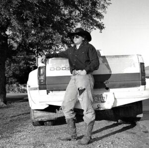 Austin Amelio Instagram - Thought I had a roll of color in. 
Local Ranchhand out of Lampasas, Tx

#mediumformat