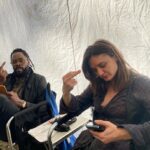 Austin Amelio Instagram - @feartwd circus. Last season starts tomorrow. ❤️ @kingofbingo @christineevangelista @jennaelfman @danaygarcia1