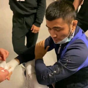 Avliyohon Hamidov Instagram - За 2 часа до боя 💥🌪 #пашем💪#готовимся #скоро #inshaallah #motivationmma