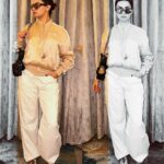 Avneet Kaur Instagram - Tried bunch of cool edits 📷👾 Fit deets ⚡️ Wearing @palmangels Heels @prada Bag @balenciaga Shades @celine Jewels @viviennewestwood