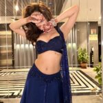 Avneet Kaur Instagram - 🌌💙 Styled by @kmundhe4442 Wearing @seepmahajanofficial