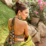 Avneet Kaur Instagram - Shaadi ka season hai 💚💛 #mehendi Outfit:- @studiobagechaa Earings:- @chandrakalm_jewellery Stylist:- @_vaishnavii.3011 @styledbykashishmutha Pune, Maharashtra
