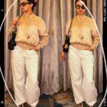 Avneet Kaur Instagram - Tried bunch of cool edits 📷👾 Fit deets ⚡️ Wearing @palmangels Heels @prada Bag @balenciaga Shades @celine Jewels @viviennewestwood