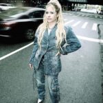 Avril Lavigne Instagram - @colinlocascio 💙 #nyfw New York, New York