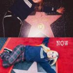 Avril Lavigne Instagram - The unveiling of my star on the Hollywood Walk Of Fame. ⭐️🥂🤘🏻 Hollywood Walk of Fame