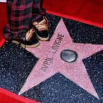 Avril Lavigne Instagram - Look Mom. I got a star on the Hollywood Walk of Fame ⭐️