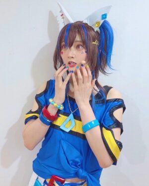Aya Yamane Instagram - 今日も2公演ありがとうございました！！！
明日、、千秋楽...！？なヘリオスを添えて。
精一杯走ります。
よろしくお願い致します！！

#舞台 #ウマ娘 #ウマ娘プリティーダービー #ダイタクヘリオス #ヘリオス