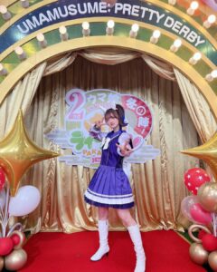 Aya Yamane Instagram - ぱかライブTV2周年記念生放送 ありがとうございました！！ これからもずっと、トレぴと一緒だよ🥰 #ウマ娘 #ウマ娘プリティーダービー #2周年 #生放送 #ダイタクヘリオス #これからも #よろしくお願いします #⭐️