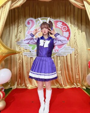Aya Yamane Instagram - ぱかライブTV2周年記念生放送
ありがとうございました！！
これからもずっと、トレぴと一緒だよ🥰

#ウマ娘 #ウマ娘プリティーダービー #2周年 #生放送 #ダイタクヘリオス #これからも #よろしくお願いします #⭐️