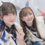 Aya Yamane Instagram - 『ウマ娘プリティーダービー5thEVENT ARENA TOUR GO BEYOND-GAZE-』DAY2 ありがとうございました！⭐️ めっかわギャルズたち🤟🏻❤︎ 一緒にGSK⭐︎を披露できてとっても嬉しかったです！ 間奏のパラパラはみんな真顔でやりました。いぇい。✌🏻 チーム青二！ このライブ期間中山根をたくさん励ましてくださった、 すごくすごく優しい先輩方です。 裏で不甲斐ないところをたくさん見せてしまったのですが 「大丈夫？」「頑張ろう！」ってずっと声をかけてくださって 本当に感謝でした。。かっこいい先輩に、私もなる。 ありがとうございました...！！ 今回なかなか写真を撮るタイミングが無かったのですが、 時間がない中一緒に撮ってくれた皆様、 ありがとうございました🥰 大好きなみんなとまた一緒に出られるように、 もっと頑張ります！！ ウマ娘のみんなは本当にかっこよくて優しくて頑張り屋さんです。 素敵なキャストの皆とこうやって一緒にいられて、 私はすごく幸せ者だって思った1日でした。 そしてダンサーさんも和太鼓チームの彩さんも、 素敵なパフォーマンスをありがとうございました！！💐🌟 そして足を運んでくださったトレぴの皆、 本当に本当にありがとう〜！！！ みんなのキラキラしたまなざし、ずっと忘れません🥰✨ またね〜！！！ #ウマ娘 #ウマ娘プリティーダービー #5th #live #名古屋 #gaze #ダイタクヘリオス ポートメッセなごや