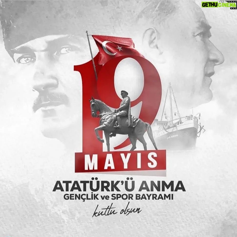 Aybars Kartal Özson Instagram - 19 Mayıs Atatürk’ü Anma Gençlik ve Spor Bayramı Kutlu Olsun❤