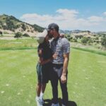 Ayesha Curry Instagram – I’d clip my acrylics off anytime to golf with you my love. 🤓
