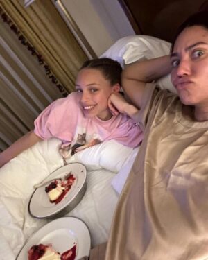 Ayesha Curry Instagram - My first born is 11!!! We can’t believe it. Time has just flown by. I am so proud of my sweet, smart, talented, captivating big girl. It’s a joy being her mama. Riley Roo is 11!