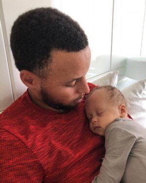 Ayesha Curry Instagram - Happy Fathers Day Chooch!!! We love you so much. It is too much fun raising these 3 little humans together with my best friend and you add so much excitement, fun and wisdom to the journey! I am so proud of you. Watching you with our kiddos brings me SO much joy. Time to pop open a big wave and drive it down the fairway to celebrate!