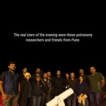 Ayushmann Khurrana Instagram - Witnessed a meteor shower last night in the outskirts of Pune with a curious nerdy fun bunch. Last time we did this was on exactly the same date, six years back, at the wrap party of Andhadhun. Thank you @zameer_manur for this special spatial experience. ✨ 🌌 . . 📸 @dinesh_ahuja