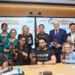 Ayushmann Khurrana Instagram - Proud to have launched the #YouthHub app by YuWaah and UNICEF India, along with UNICEF Executive Director Catherine Russell, UNICEF India Representative Cynthia McCaffrey, private sector representatives and young people! This app is a game-changing platform for young people to access jobs & more. Download now and check it out 👉 https://bit.ly/youthhubapp Young people are smart and passionate and can create magic with access to the right opportunities! When we come together, we can create immense #ImpactWithYouth.