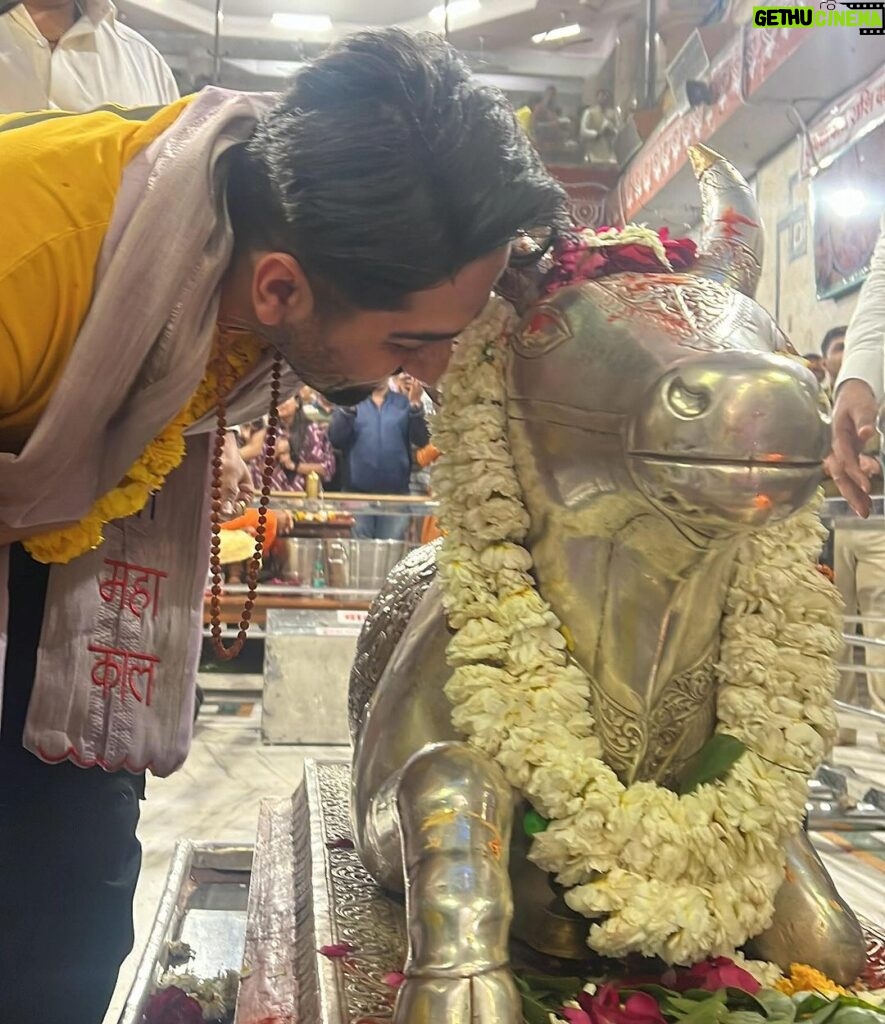 Ayushmann Khurrana Instagram - #Gratitude 🙏🏽 Mahakaleshwar Temple, Ujjain