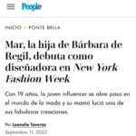 Bárbara de Regil Instagram - Desde que tenías 5 años tenías claro que querías 👗 Eres la mas apasionada por la moda y siempre supe que ibas a empezar con el pie derecho 🍀 Por que eres la más disciplinada …. Mi primer outfit en colaboración con @five.sins pero HECHO y CREADO POR TI … con todo y el rush de la universidad , clases de idiomas , piano … y tiempos - lo hiciste TÚ ♥️🙏🏻 el mío , el tuyo y el de la modelo 🗽♥️ Lo importante no es donde estuviste , ni en donde estas … lo importante es adonde quieres llegar Soy la MÁS orgullosa de ti @marderegil._ y te apoyare siempre para que trabajes en todos tus sueños ♥️ Eres La Niña más talentosa que conozco ♥️ @five.sins @onxsetny @fashionweekonline La ultima foto describe la realidad del cansancio jajajajja pero felices Rockefeller Center - Top of The Rock Observatory Deck