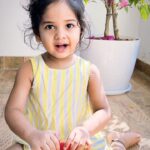 Baby Vedya Instagram - Strawberry 🍓 lover 🥰 Follow @babyvedya #babyvedya #babyfever #babiesofinstagram #babyshop #babymodel #babiesofig #babyfashion #babiesenthusiasts #babyphotography #2yearsold #babyreels #babyvideos #babygirl #baby #angel #instablackandwhite #babieswithstyle #cutiepies #model #newborn #instababy #teluguyoutube #reelsviralvideo #2years #trendingreel #viralvideo #reelsviral #teluguvlogs #teluguvlog #minivlog Hyderabad