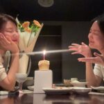 Bae Suzy Instagram - 옝언니의 서프라이즈 고마워 언니야💕 우리 지원선배는 끝까지 스윗.. 알라뵹 #안나 💕💕💕💕